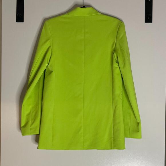 Bright Green Oversized Blazer - Picture 4 of 5